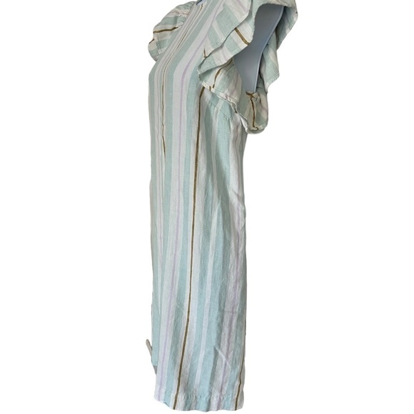 A New Day | Striped Linen Dress - Picture 4 of 6